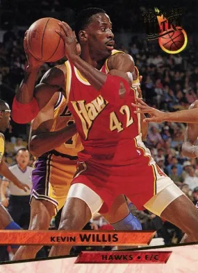 1993-94 Fleer Ultra Kevin Willis #8 Atlanta Hawks