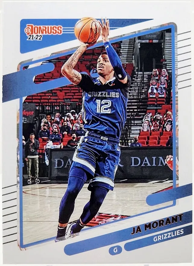 2021 Donruss JA MORANT #76 MEMPHIS GRIZZLIES Parish Gem Mint 10