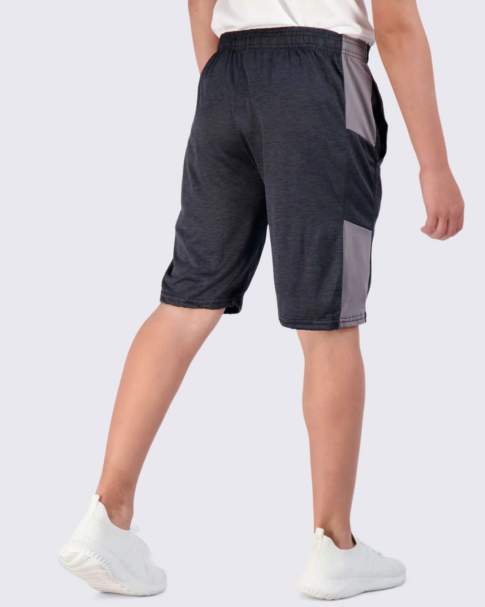 5 Pack: Boys Dry-Fit Active Basketball Shorts