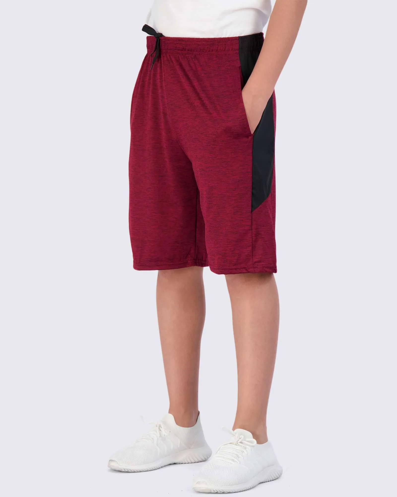 5 Pack: Boys Dry-Fit Active Basketball Shorts