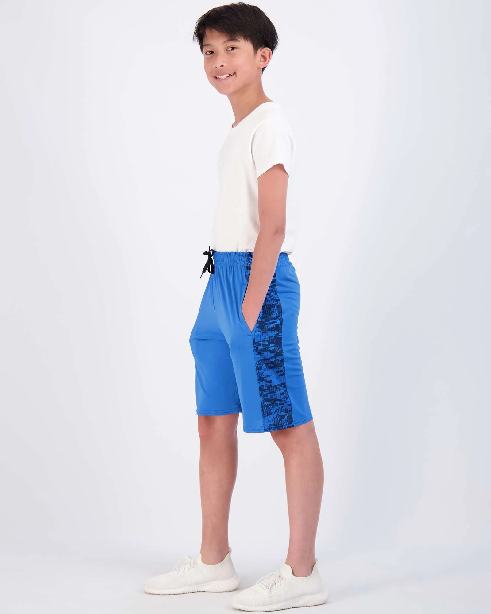 5 Pack: Boys Dry-Fit Active Basketball Shorts