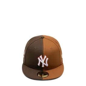 59FIFTY NEW YORK YANKEES SPLIT FITTED CAP