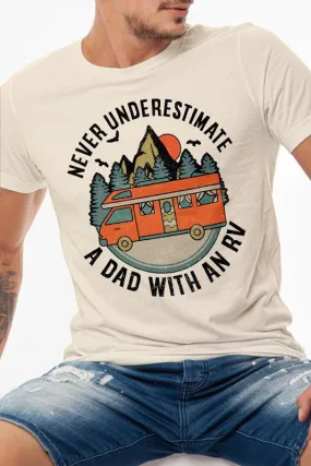 A Dad with RV Adventure Graphic Tee