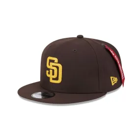 Alpha Industries x San Diego Padres Brown 9FIFTY Snapback Hat