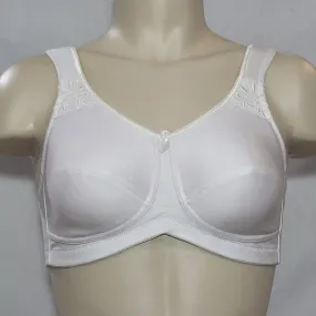 Amoena 2153 Kelly Soft Cup Pocketed Wire Free Mastectomy Bra 34B White