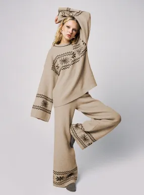 Anok Star Pants Brown / Cream