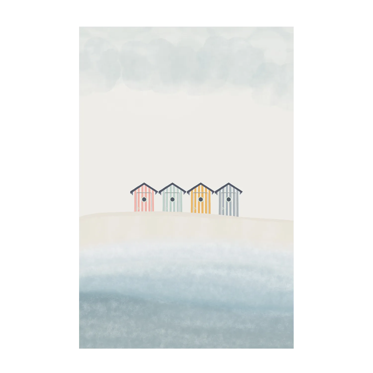 Beach Cabins , By Menina Lisboa