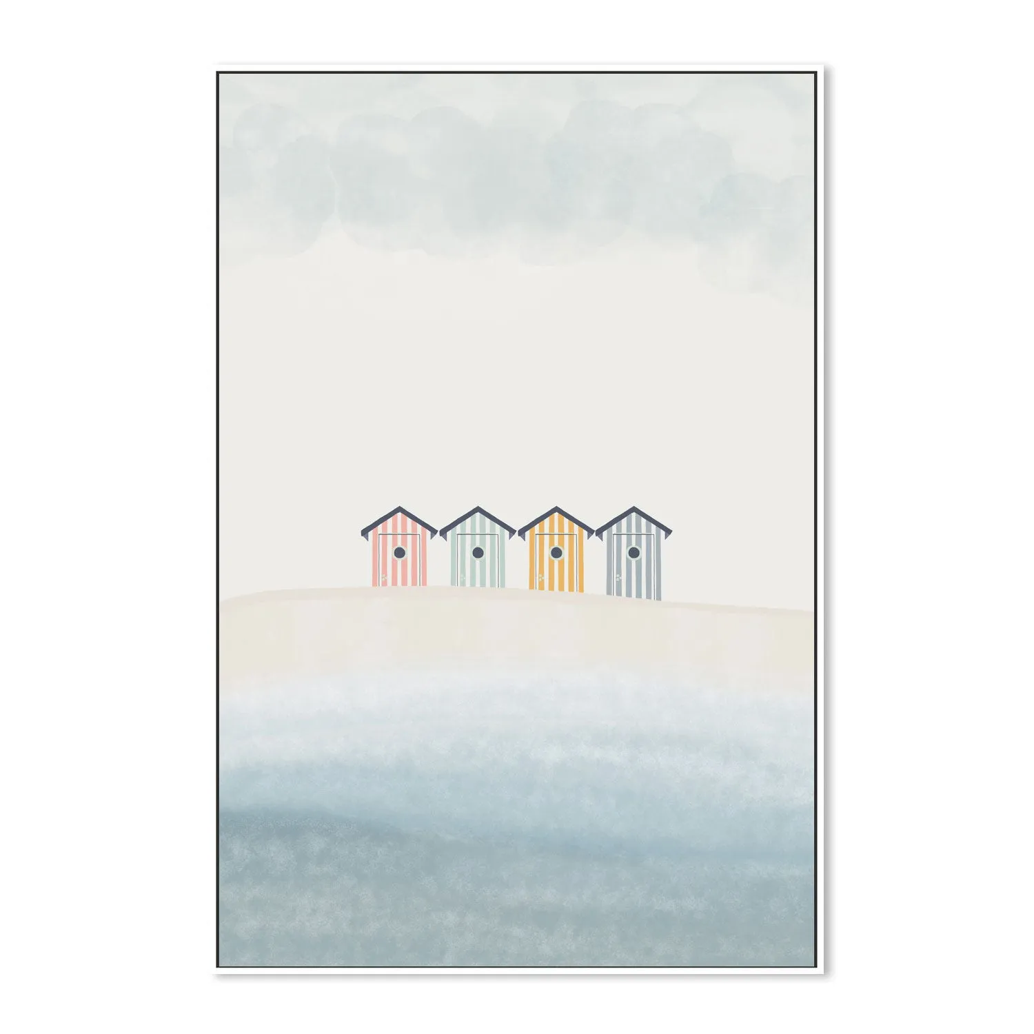 Beach Cabins , By Menina Lisboa