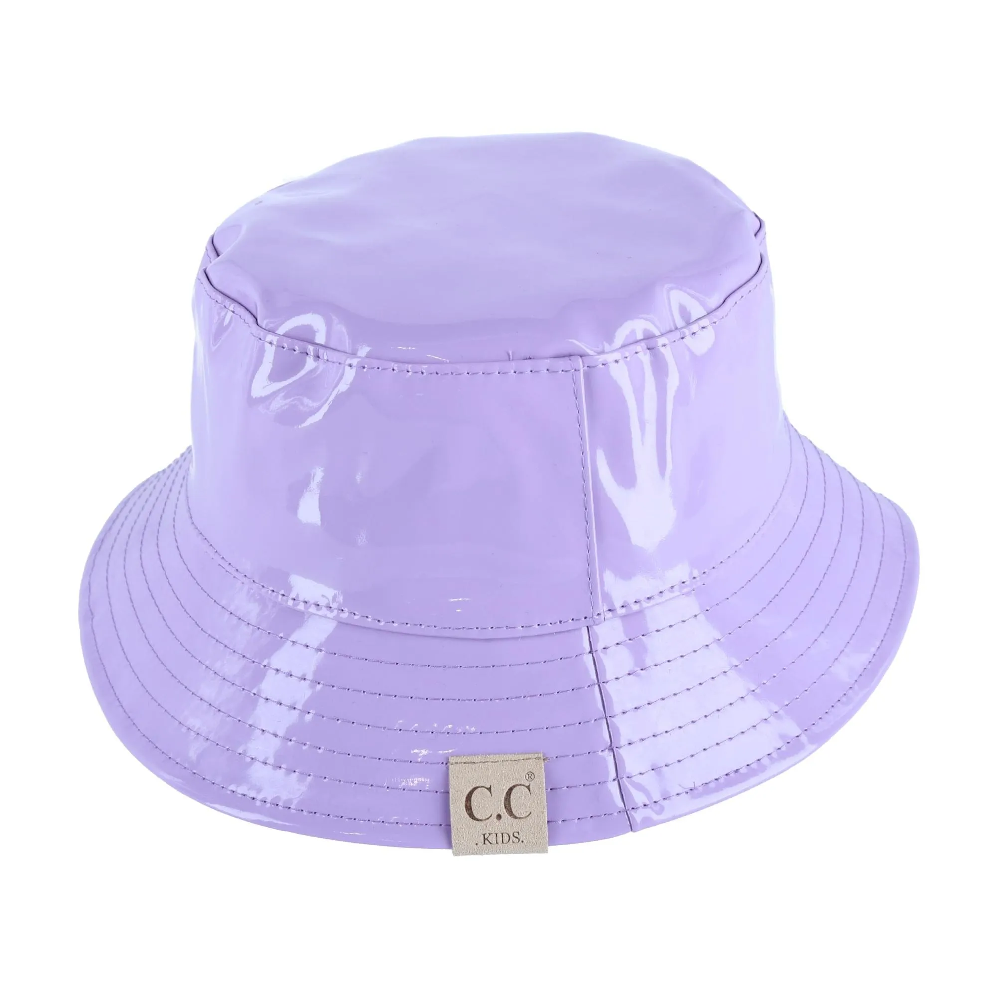 C.C Girl's Shiny Rain Bucket Hat