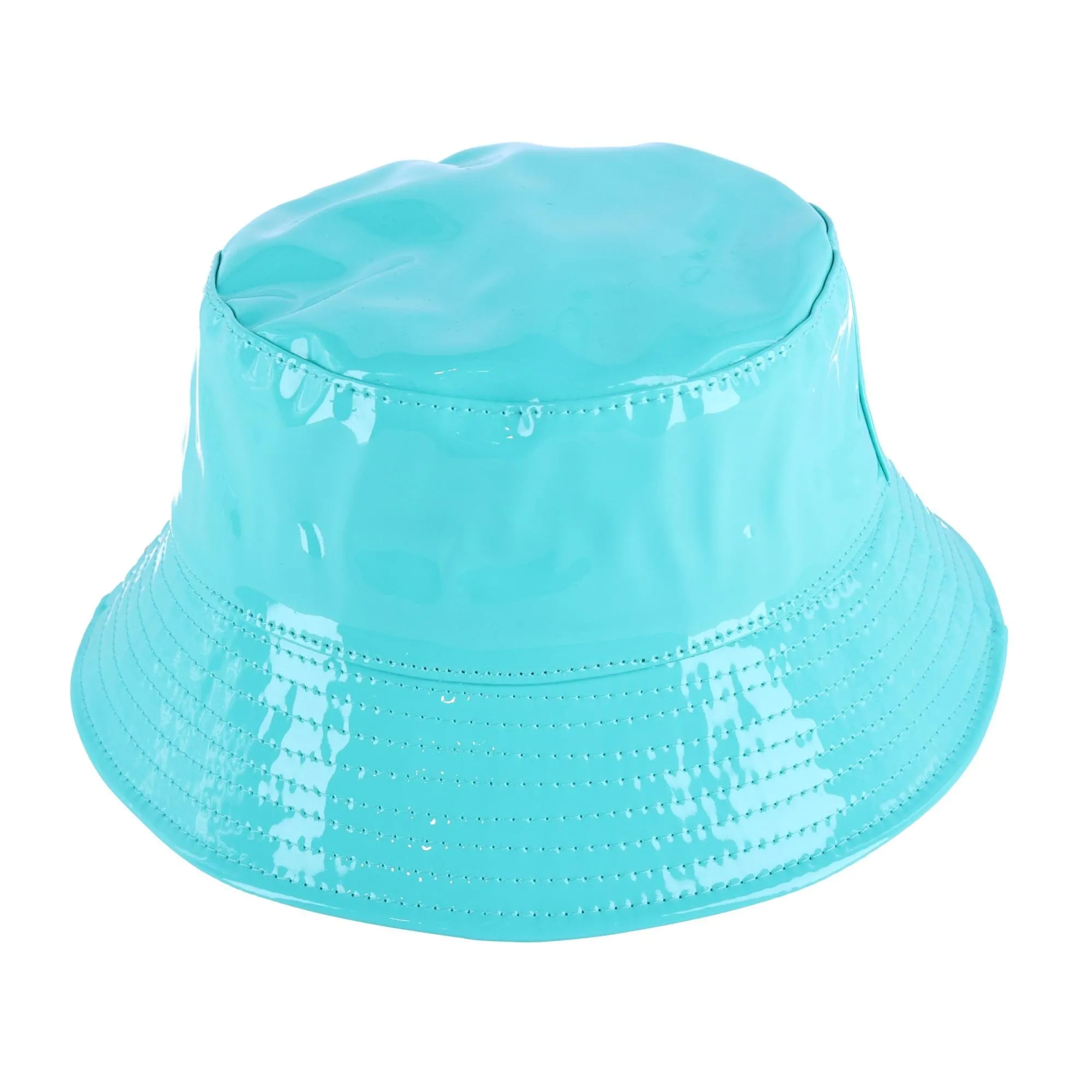 C.C Girl's Shiny Rain Bucket Hat