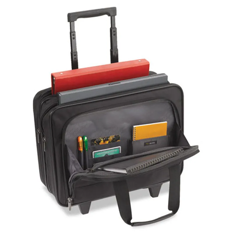 Classic Rolling Case (Fits laptops up to 15 1/2"), Black Polyester