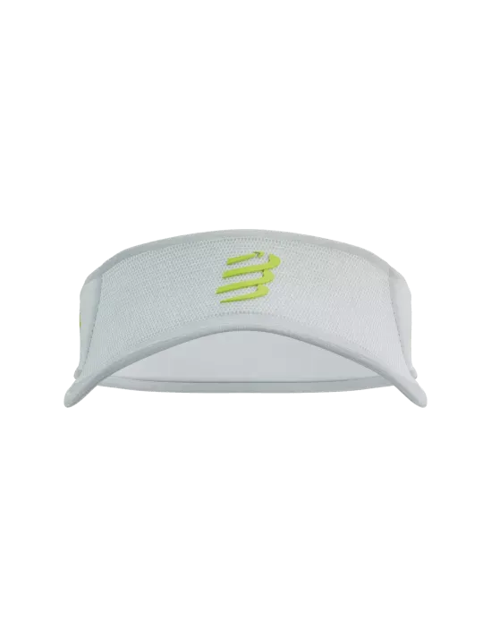 Compressport Spiderweb Ultralight Visor - White/Safety Yellow