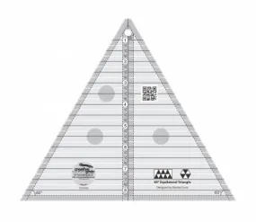 Creative Grids 60 Degree Triangle 8-1/2 Ruler