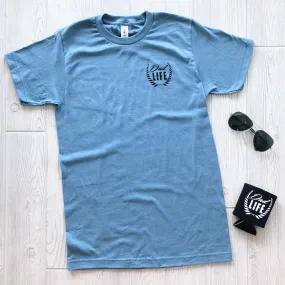 Dad Life Crest • Steel Blue