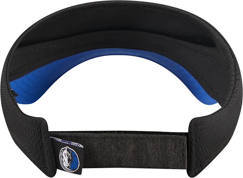 DALLAS MAVERICKS NEW ERA BLACK VISOR