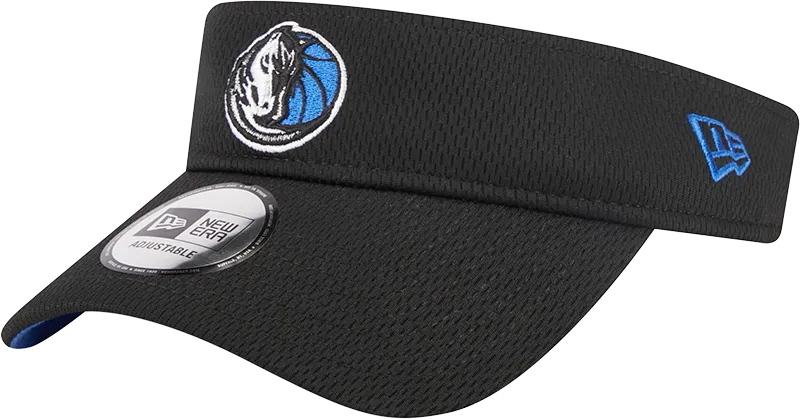 DALLAS MAVERICKS NEW ERA BLACK VISOR