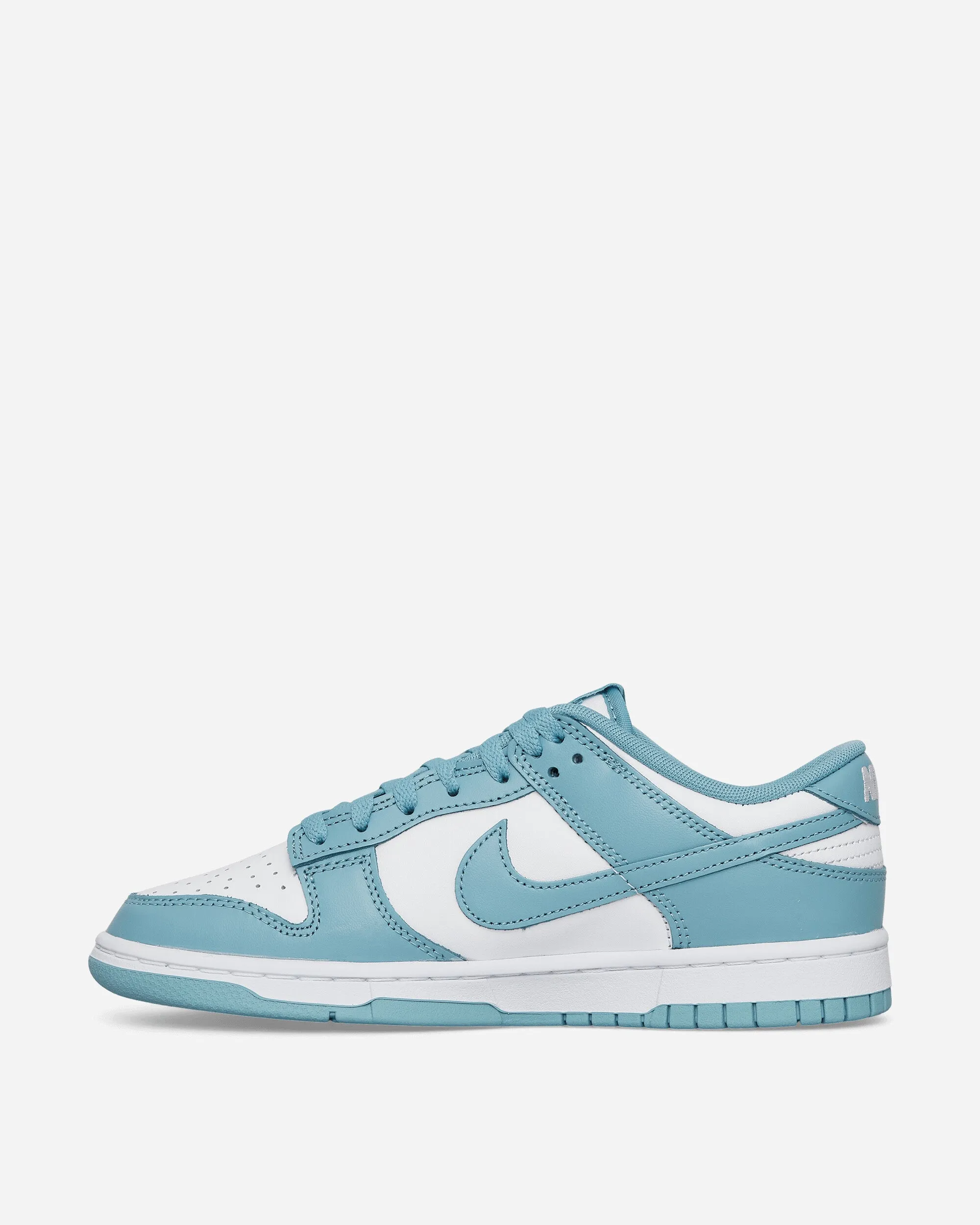 Dunk Low Retro Sneakers White / Denim Turquoise