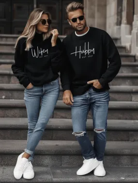 HUBBY MOD SWEATER - BLACK