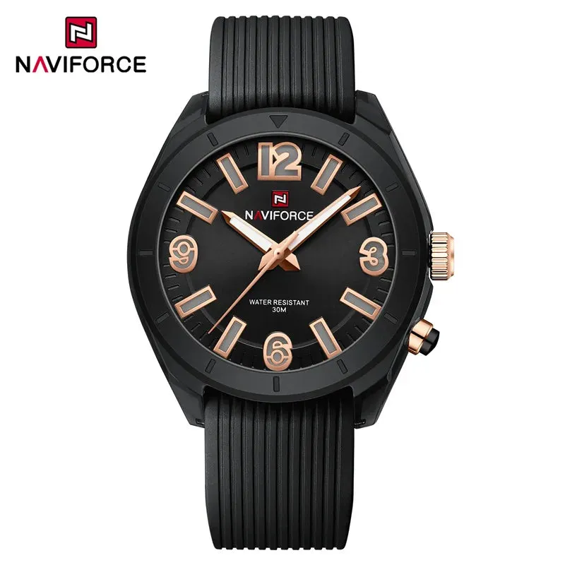 NAVIFORCE Women Fashion Watch Waterproof Personality Ladies Quartz Wristwatches Luxury Dress Clock Romatic Girlfriend Gift 2024