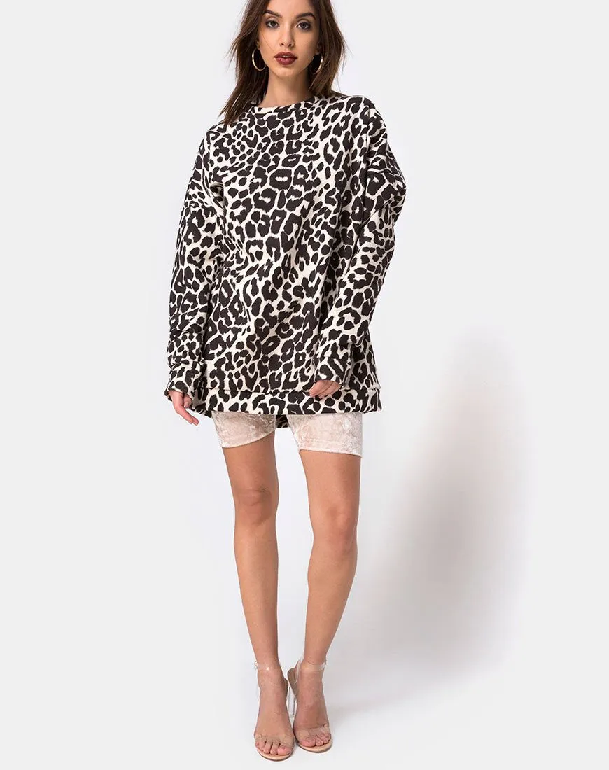 Oversize Sweatshirt in Oversize Jaguar