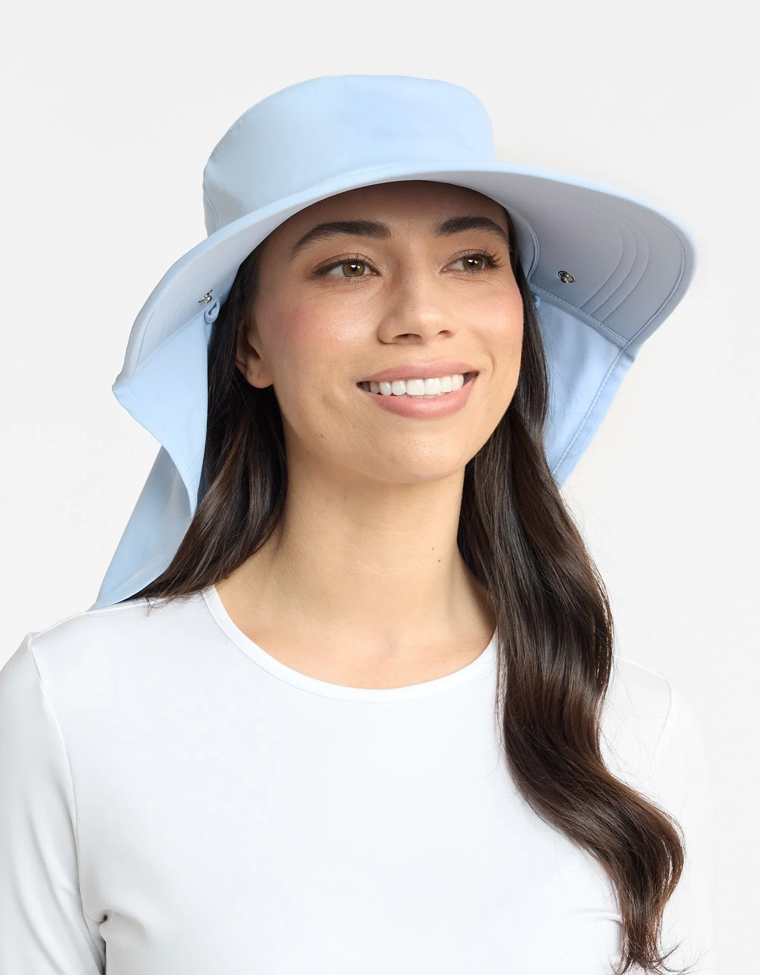 Ultimate Wide Brim Sun Hat with Face Protection UPF 50  (Legionnaire Style)