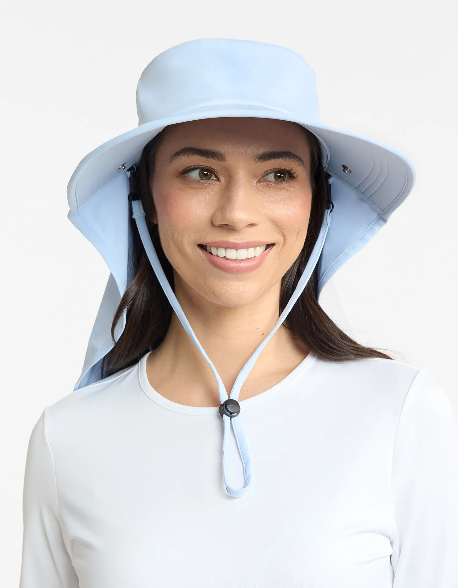 Ultimate Wide Brim Sun Hat with Face Protection UPF 50  (Legionnaire Style)