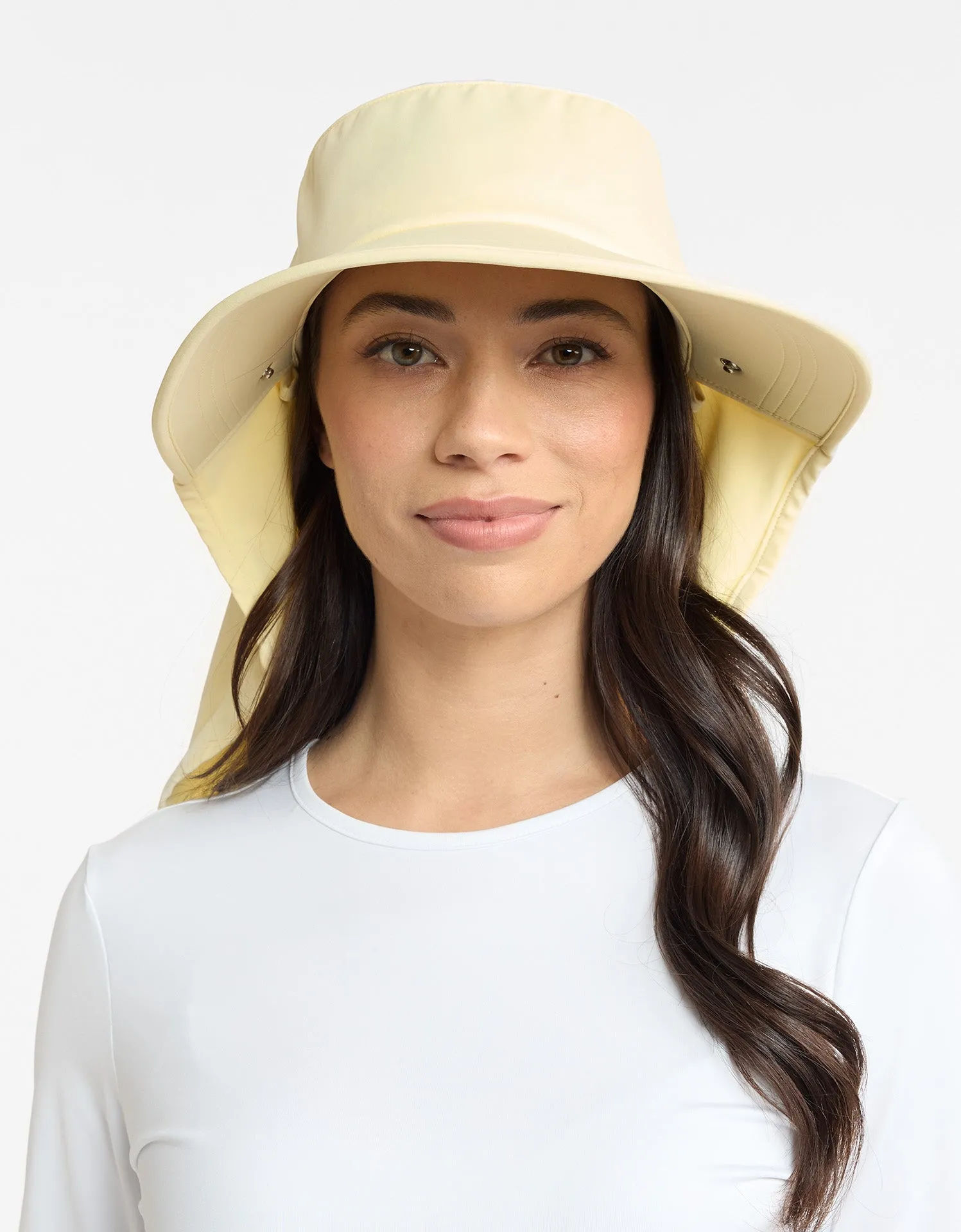 Ultimate Wide Brim Sun Hat with Face Protection UPF 50  (Legionnaire Style)