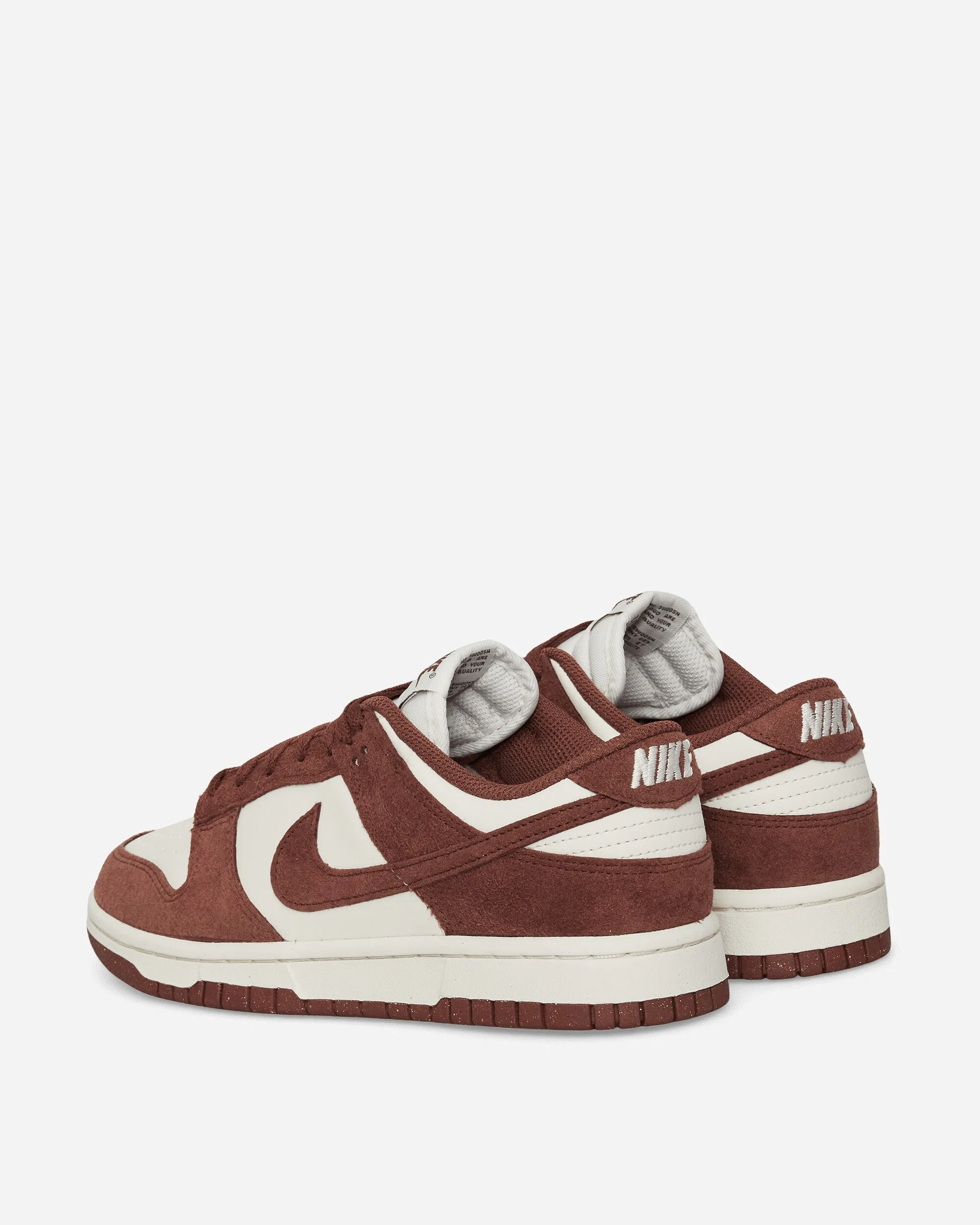 Women's Dunk Low Retro Sneakers Phantom / Red Sepia